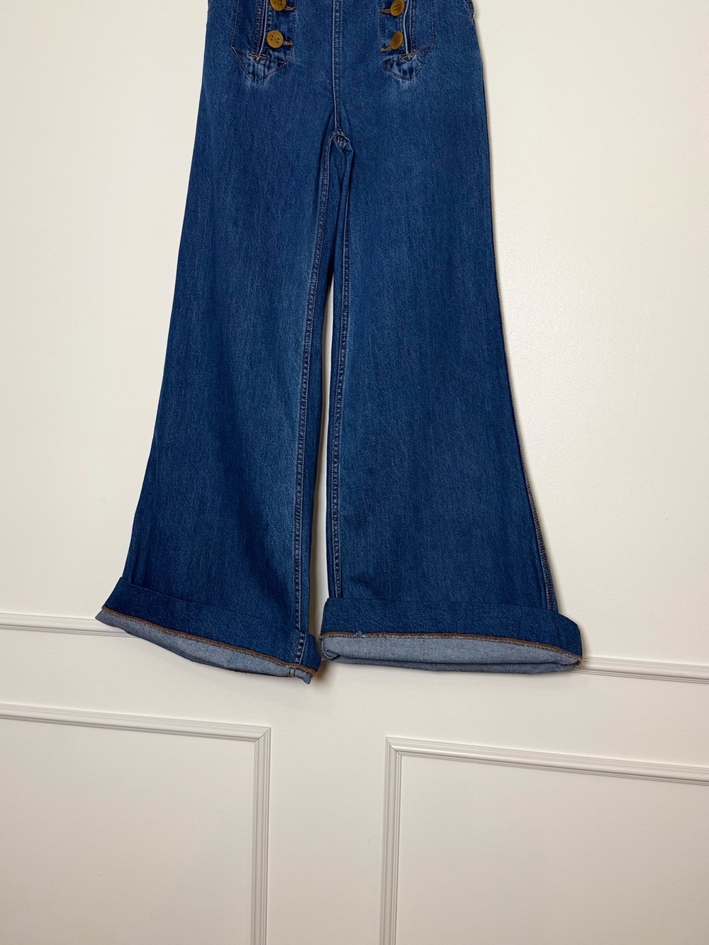 Zimmermann High-Rise Wide Leg Postcard Runway Jean Denim Rare 0 - Picture 5 of 15
